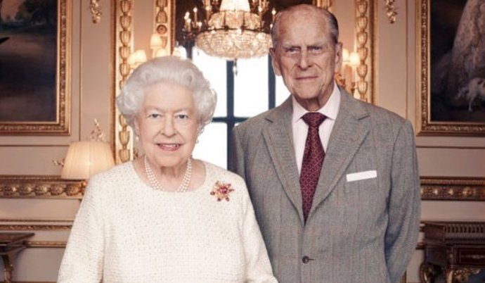 Reina Isabel II y Duque de Edimburgo