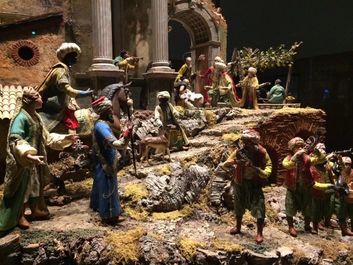 Museo de belenes de Mollina málaga navidad nacimiento misterio figuras díaz caba