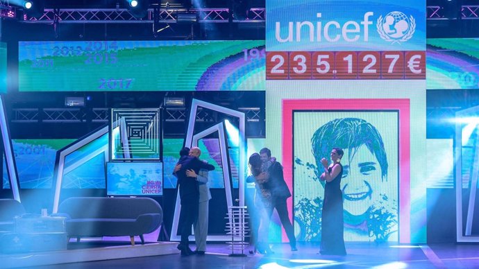 Gala Canal Sur de apoyo a Unicef recauda 235.A27 euros