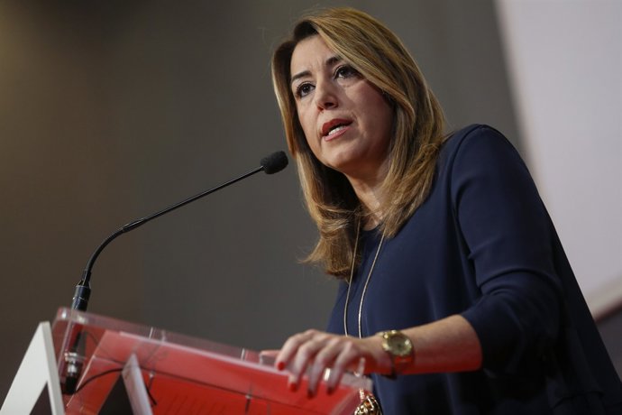La presidenta de la Junta d'Andalusia, Susana Díaz, en el Fòrum Ideal de Granada