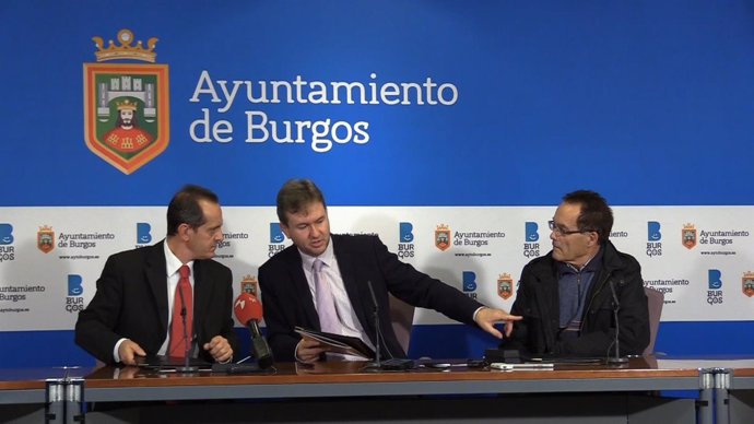 Burgos: Gerardo Bilbao, Javier Lacalle y Serafín Aguilar