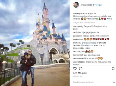 Antonio Velázquez y Marta González hacen público su amor