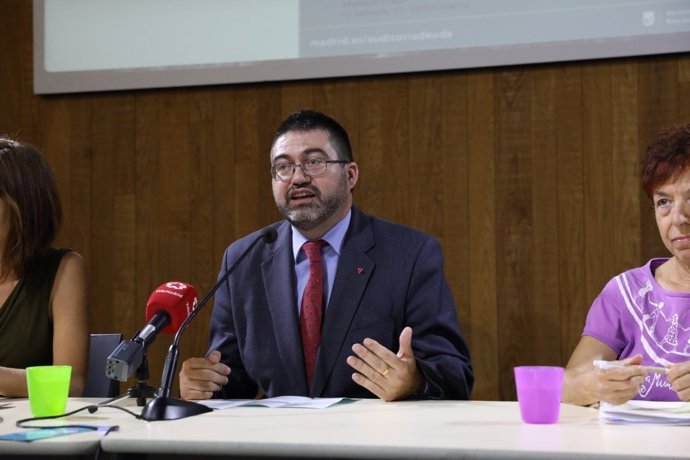 Sánchez Mato durante su intervención en las jornadas de impacto de género