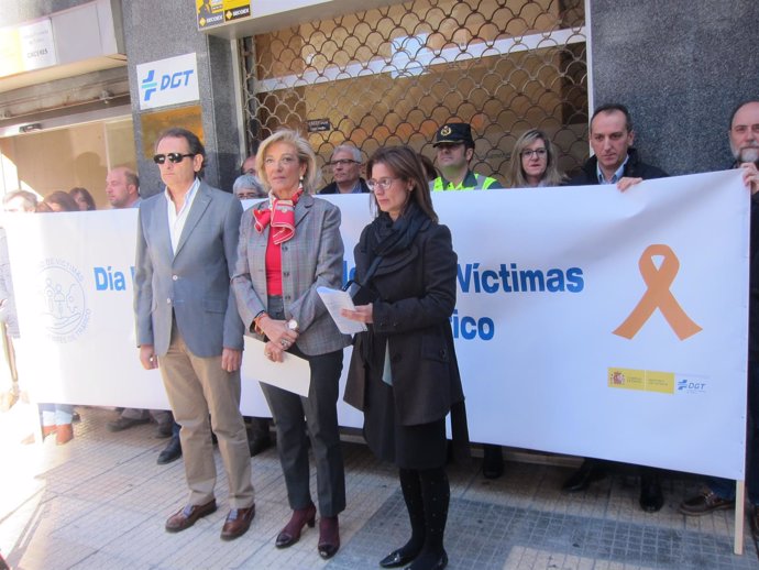 Día mundial de las víctimas de accidentes de tráfico en Cáceres                 