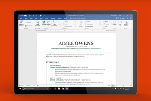 Resume Assistant para Microsoft Word