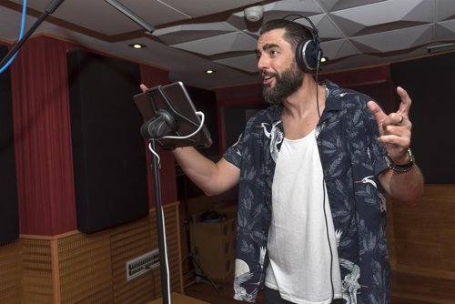 Dani Mateo, en el doblaje de Saber es poder