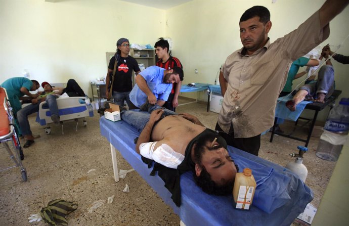 Hospital De Campaña En Libia