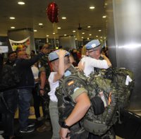 La tercera rotación de la Brigada Líbano llega a Gran Canaria