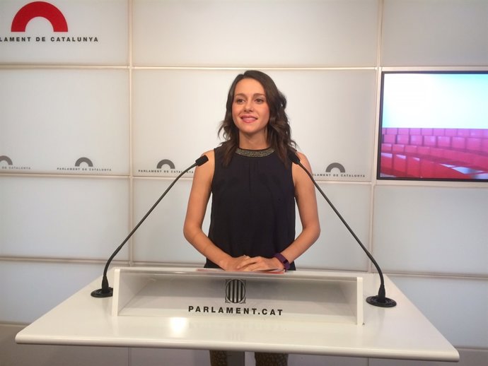 La líder d'Cs en catalunya, Inés acostades 