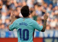 Messi lidera la tabla de goleadores una semana más tras una jornada sin grandes cambios en lo más alto