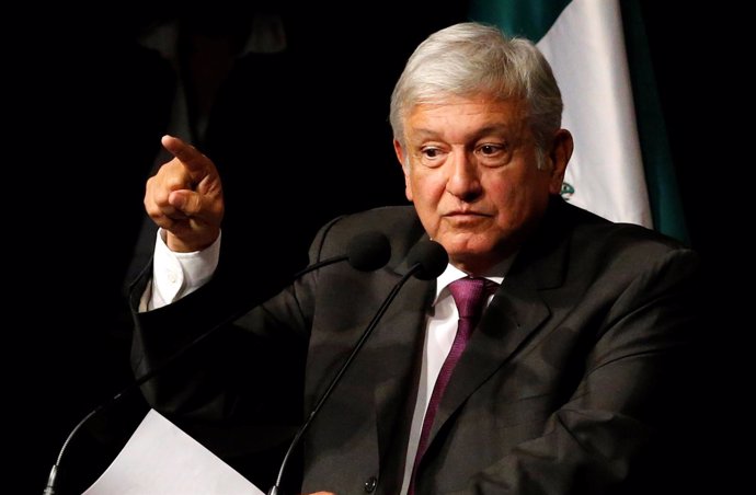 El candidato de izquierda a la Presidencia de México Andrés Manuel López Obrador