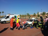 La EPES-061 atiende 1.174 peticiones por accidentes de tráfico durante los diez primeros meses del año
