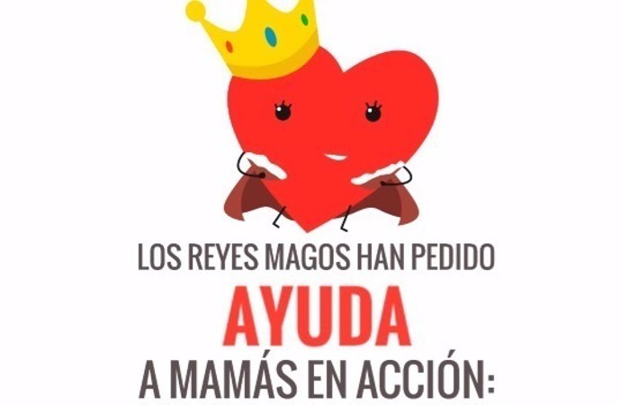 Campaña de Reyes Magos de Mamás en Acción