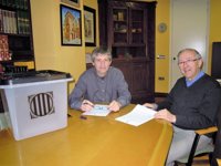 El Ayuntamiento de Solsona deposita una urna del 1-O en el Museu Diocesà i Comarcal