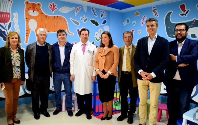 Visita al área de Pediatría del Hospital San Carlos de San Fernando