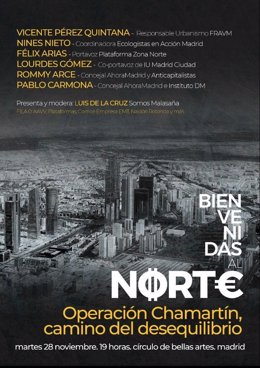Acto contra Madrid nuevo Norte