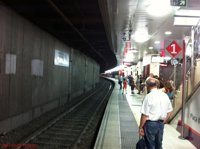 Los trenes de Rodalies no paran en Plaça Catalunya por humo en los túneles