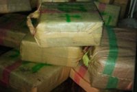 Intervenidos 1.530 kilos de hachís de una furgoneta tras una persecución en Algeciras