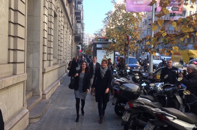 Inés Arrimadas y Clara de Melo