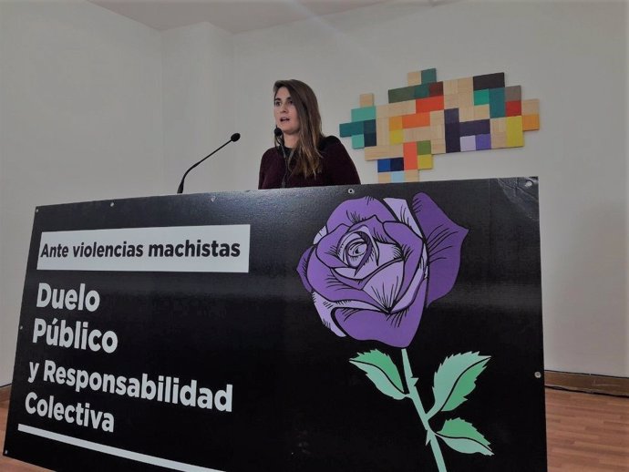 La portavoz de feminismo de Podemos Andalucía, Ana Fernández