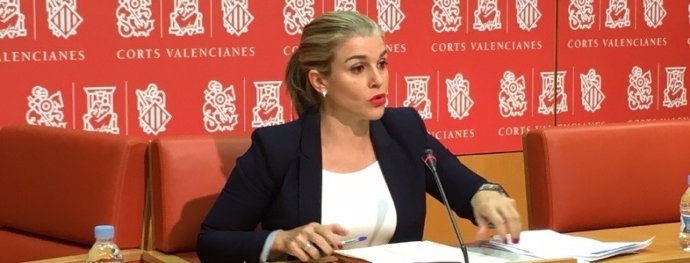 Eva Ortiz en rueda de prensa