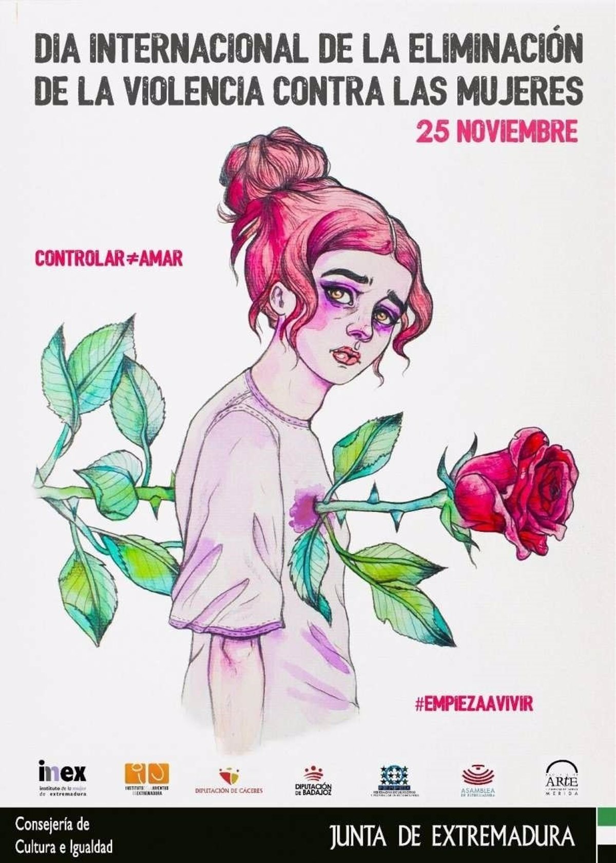 El acto del Día internacional de la eliminación de la violencia contra las  mujeres será el viernes en Mérida
