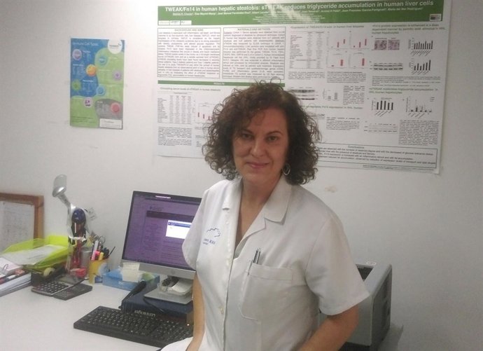 Matilde Rodríguez Chacón, de l'Institut d'Investigació Sanitària Pere Virgili