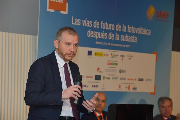 Daniel Navia en el IV Foro Solar