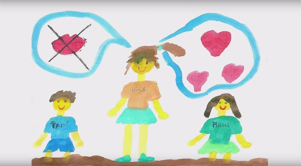 Dibujos para reflejar el impacto del maltrato infantil y la violencia de  género