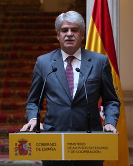 El ministro de Exteriores Alfonso Dastis
