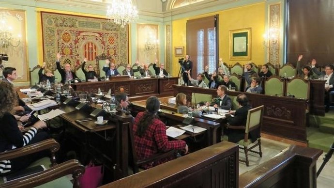 Pleno del Ayuntamiento de Lleida de este martes            
