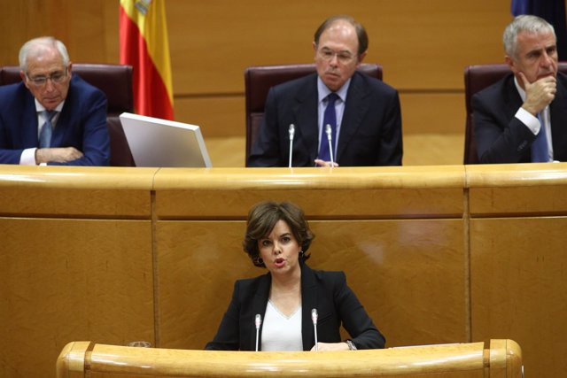 Santamaría comparece en la Comisión del artículo 155 en el Senado