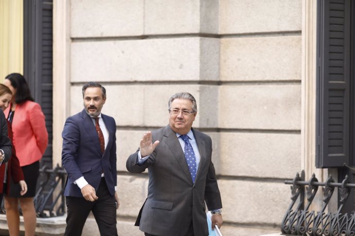 Juan Ignacio Zoido entra en el Congreso