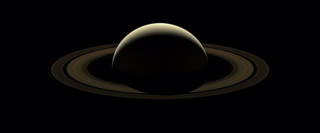 Ultima imagen de Saturno tomada por Cassini