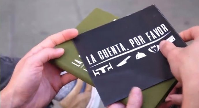 La cuenta, por favor