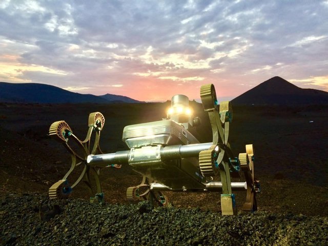 Nuevo diseño de rover marciano