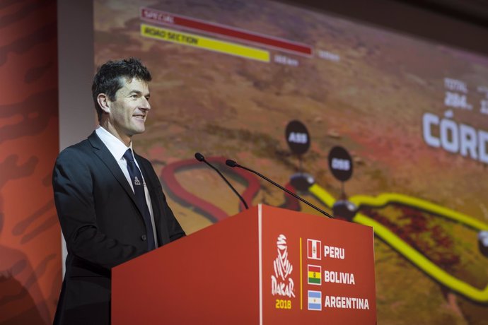 Marc Coma explica el recorrido del Dakar 2018