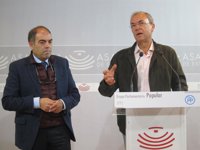 Monago dice que el acuerdo en los PGEx está "cerrado con Podemos y barato, barato" y que el PP intentará "enriquecerlo"