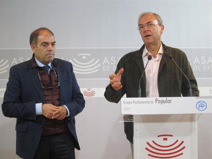 José Antonio Monago y Lorenzo Amor             