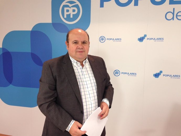 El portavoz del PP en la Diputación, José Robles.