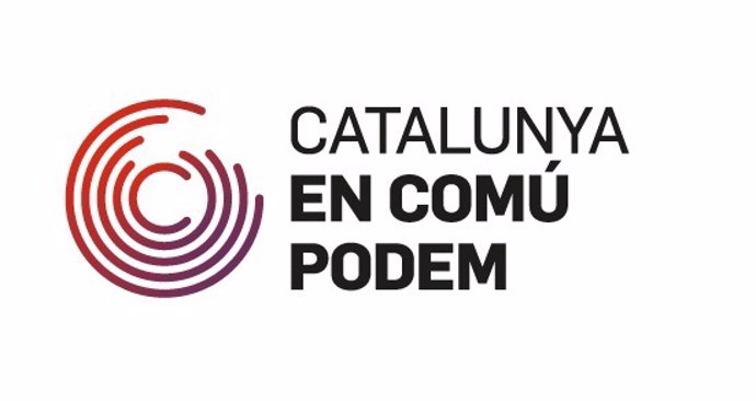 Logo Catalunya en Comú - Podem campaña de las elecciones del 21 de diciembre