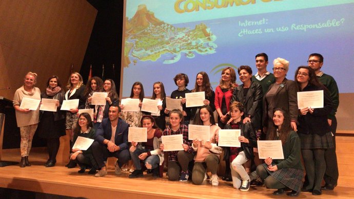 Celebración de los premios 'Consumópolis'