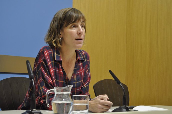 La concejala de Medio Ambiente y Movilidad de Zaragoza, Teresa Artigas.