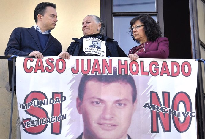 Familia Holgado en el Ayuntamiento de Jerez