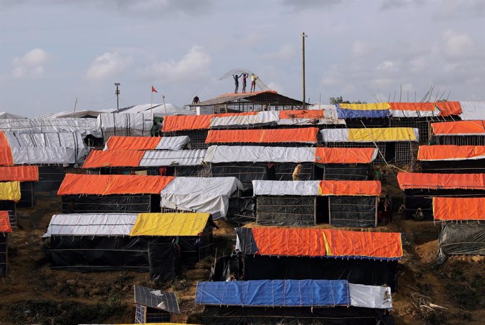 Campamento de refugiados rohingya en Cox's Bazar