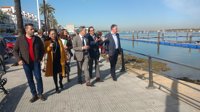 Casi dos millones en mejoras en el puerto de Punta Umbría (Huelva) para impulsar actividad pesquera y turística
