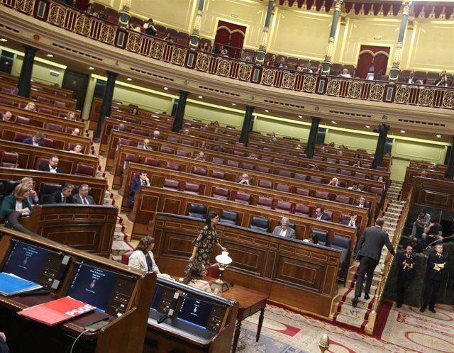 Diputados en el hemiciclo