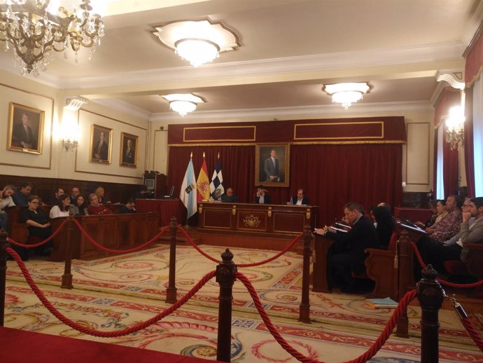 Pleno en el Ayuntamiento de Ferrol