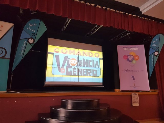 La proyección se ha llevado a cabo en el municipio de Alhama de Almería.