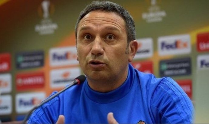 Eusebio Sacristán, entrenador de la Real Sociedad